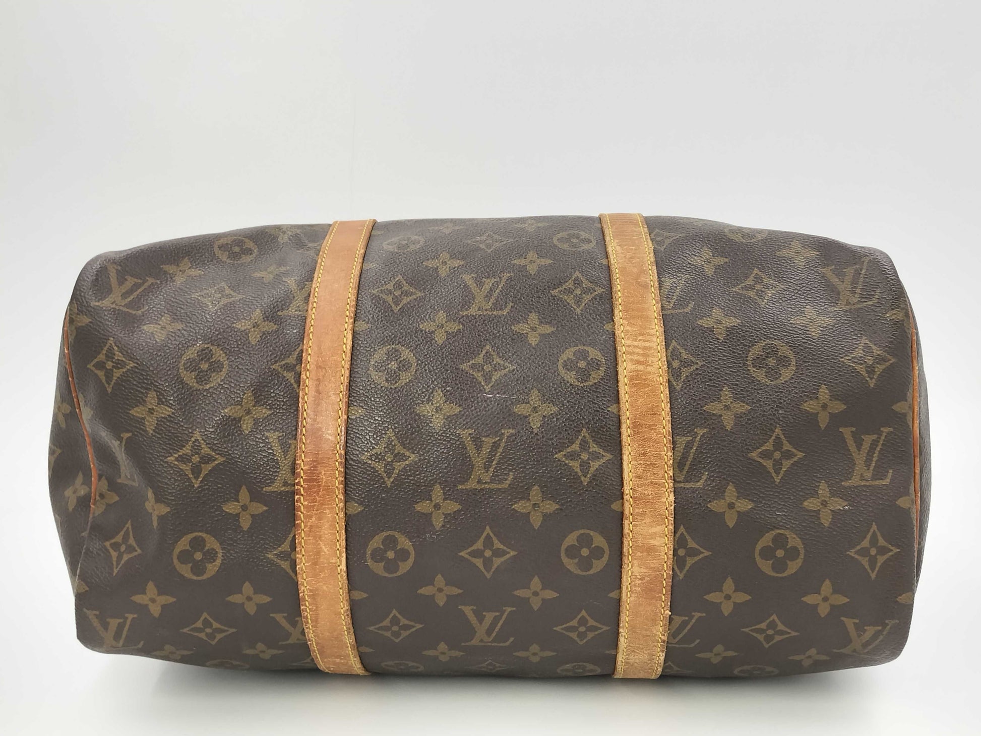 LOUIS VUITTON Monogram Sax Souple Boston Bag