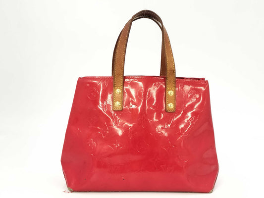 LOUIS VUITTON Vernis Reed PM Handbag Bag