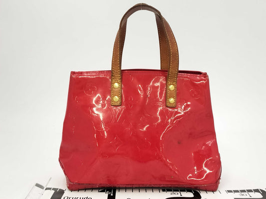 LOUIS VUITTON Vernis Reed PM Handbag Bag