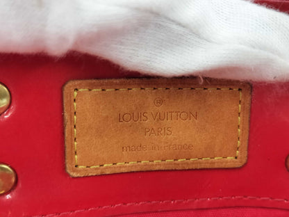 LOUIS VUITTON Vernis Reed PM Handbag Bag
