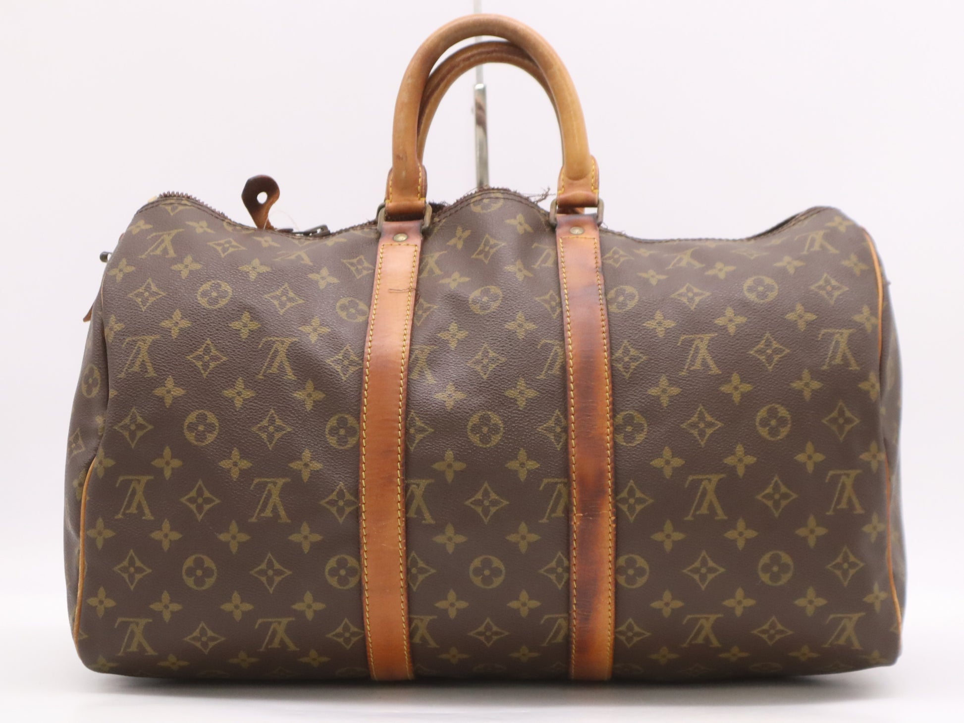 LOUIS VUITTON M41418 Monogram Keepall Bandouliere 45 Boston Bag