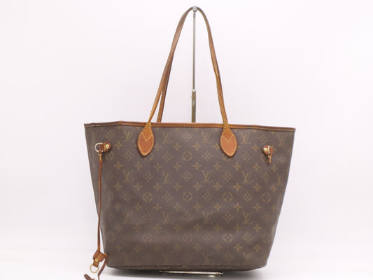 LOUIS VUITTON M40156 Monogram Neverfull MM Old-Style Tote Bag