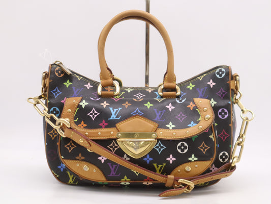 LOUIS VUITTON M40126 Multicolor Rita Noir Shoulder Bag