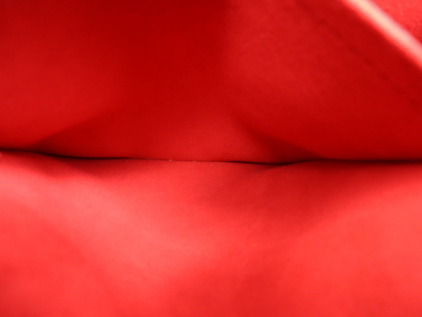 LOUIS VUITTON M54679 Leather Lock Me Red Shoulder Bag with Dust Bag and Cloche, RFID Verified