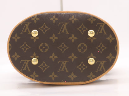 LOUIS VUITTON M95613 Monogram Ruby Neo Bucket Rouge Tote Bag