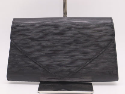 LOUIS VUITTON M52632 Epi Art Deco Noir Second Bag