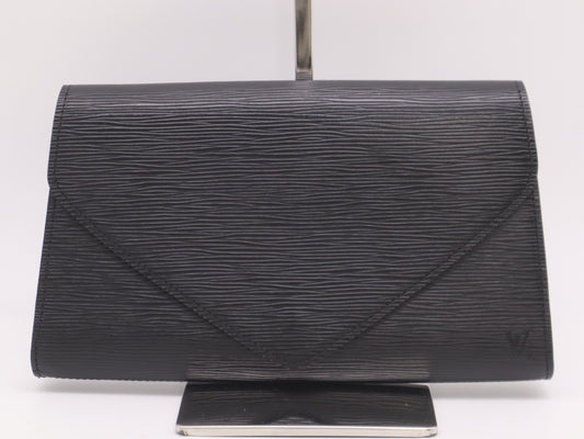 LOUIS VUITTON M52632 Epi Art Deco Noir Second Bag