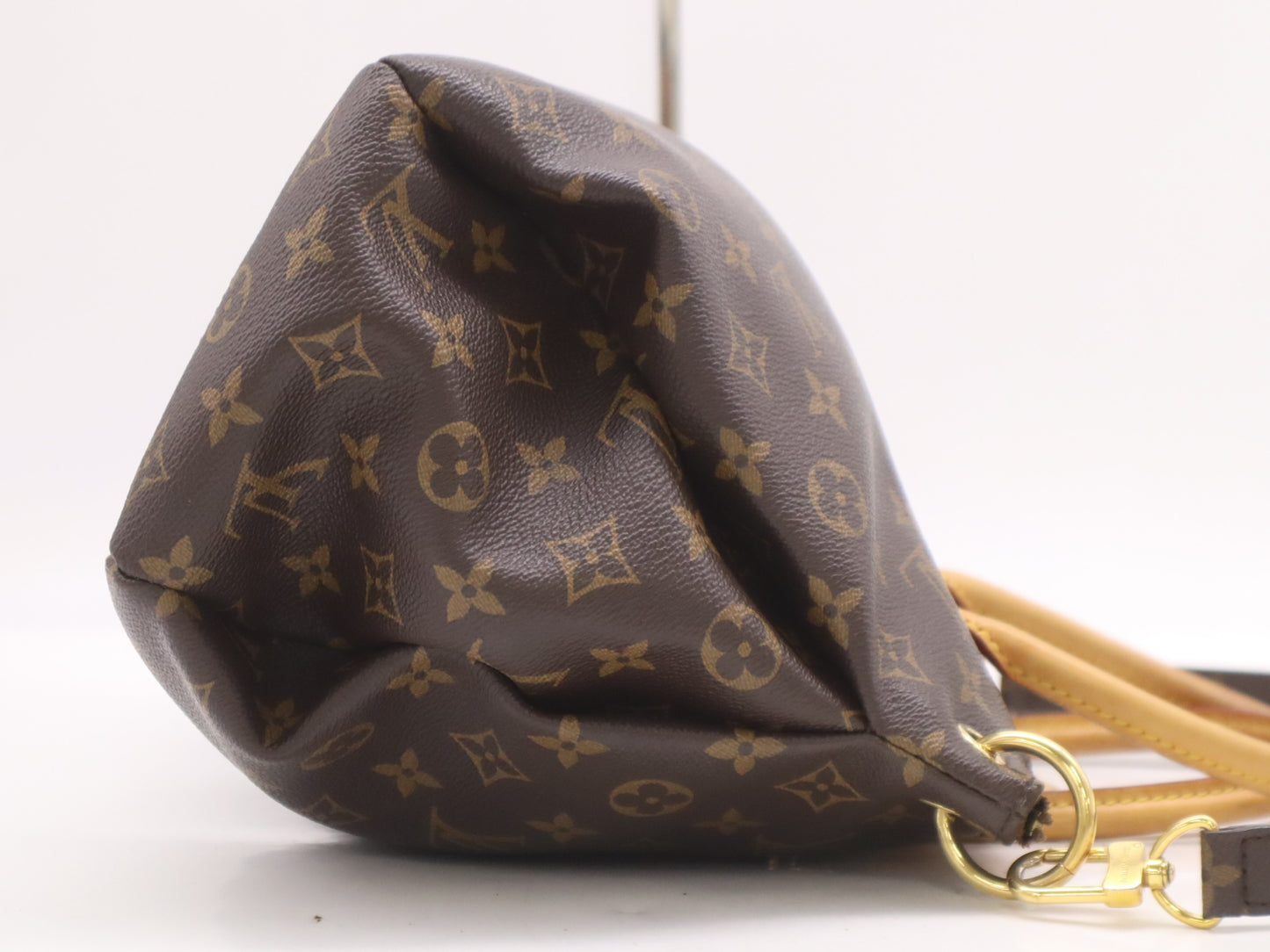 LOUIS VUITTON M40907 Monogram Pallas Avane Handbag with Shoulder Strap