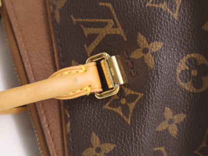 LOUIS VUITTON M40907 Monogram Pallas Avane Handbag with Shoulder Strap