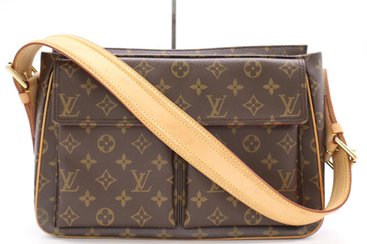 LOUIS VUITTON M51163 Monogram Viva Cite GM Shoulder Bag