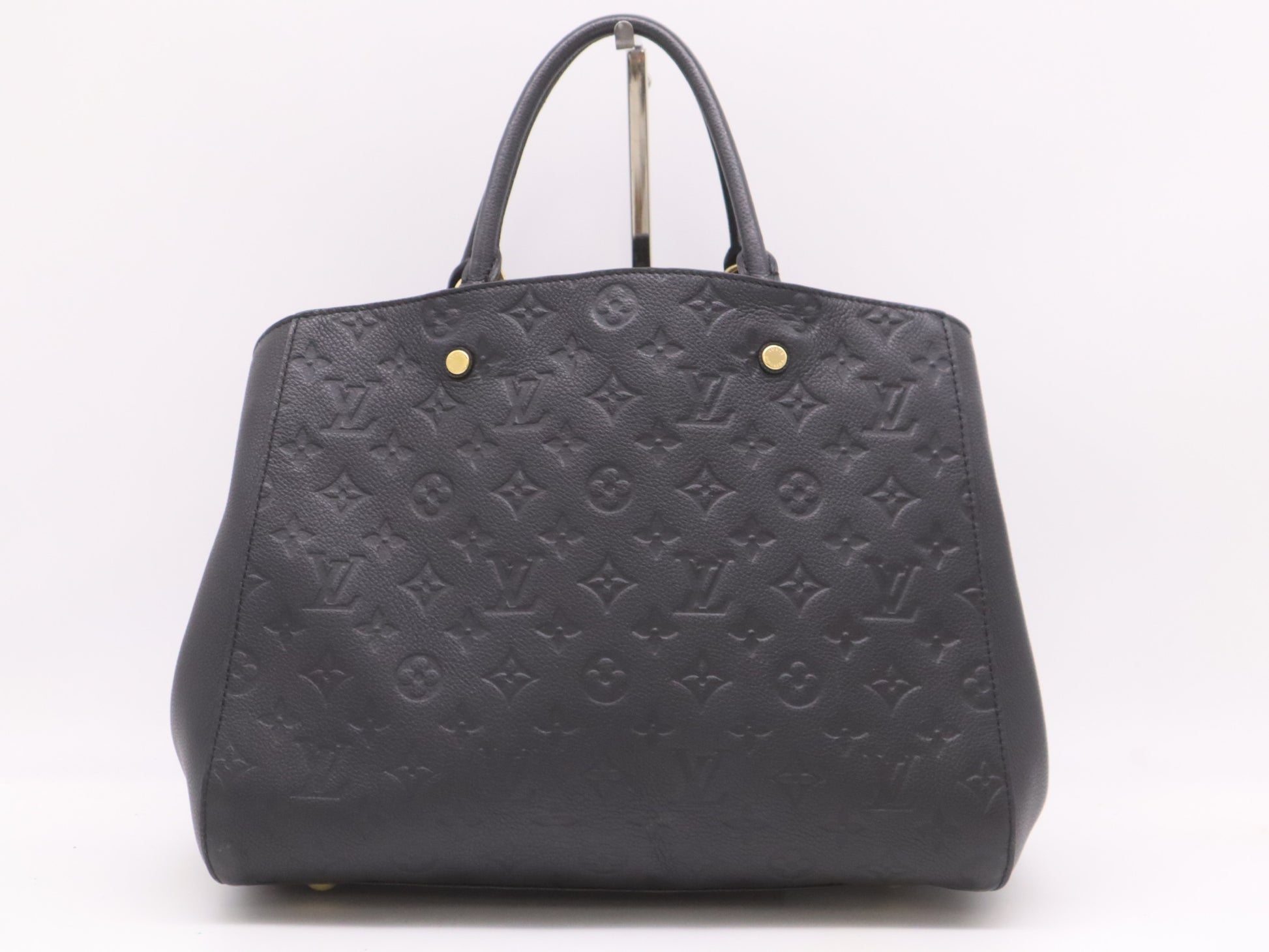 LOUIS VUITTON M41069 Empreinte Montaigne GM Noir Handbag