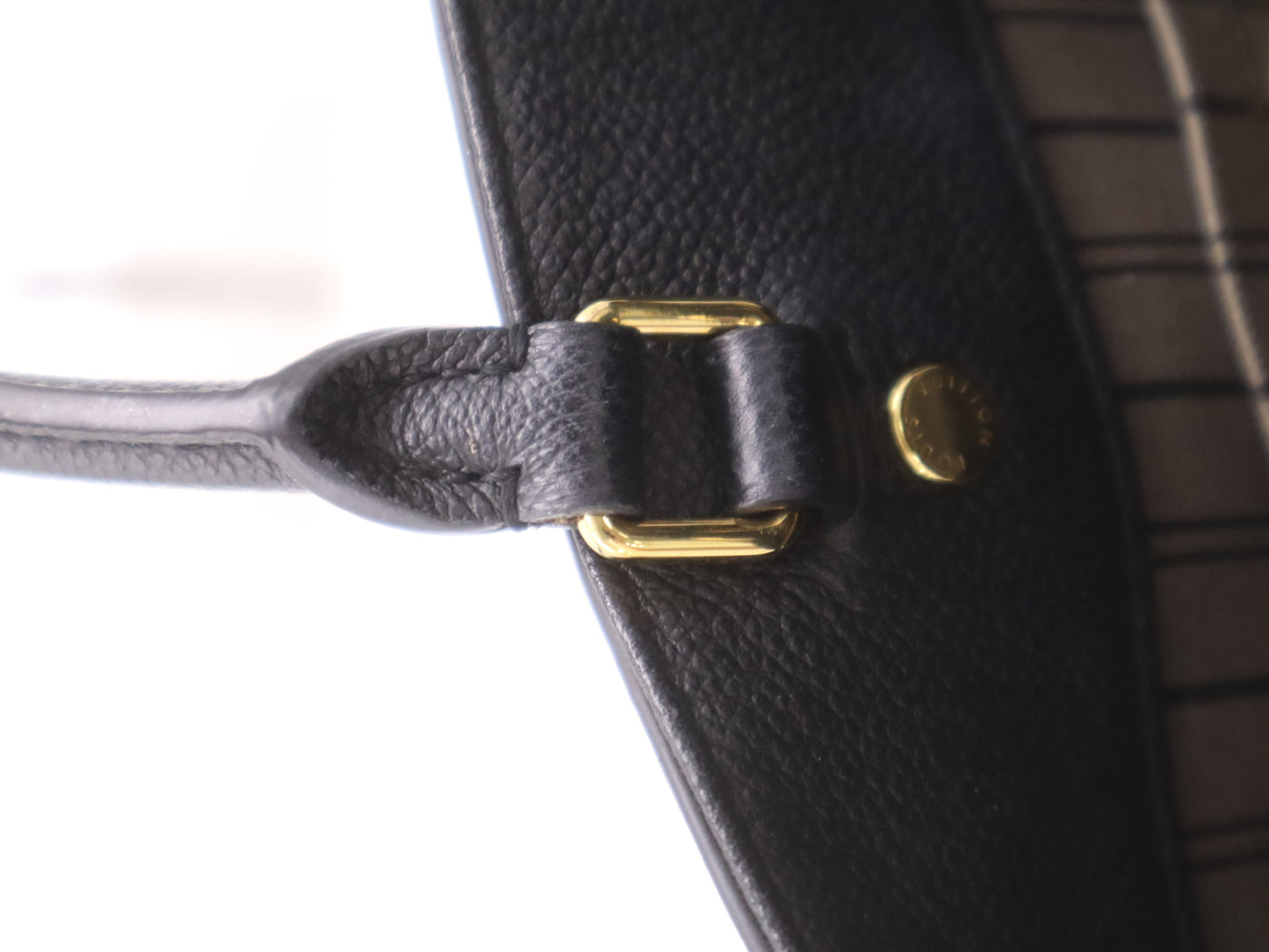 LOUIS VUITTON M41069 Empreinte Montaigne GM Noir Handbag