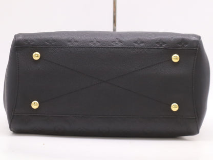 LOUIS VUITTON M41069 Empreinte Montaigne GM Noir Handbag
