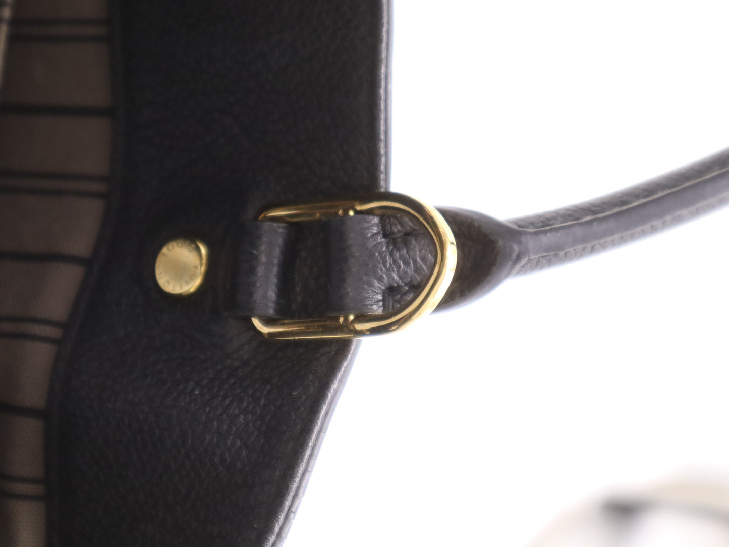 LOUIS VUITTON M41069 Empreinte Montaigne GM Noir Handbag