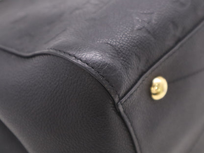LOUIS VUITTON M41069 Empreinte Montaigne GM Noir Handbag