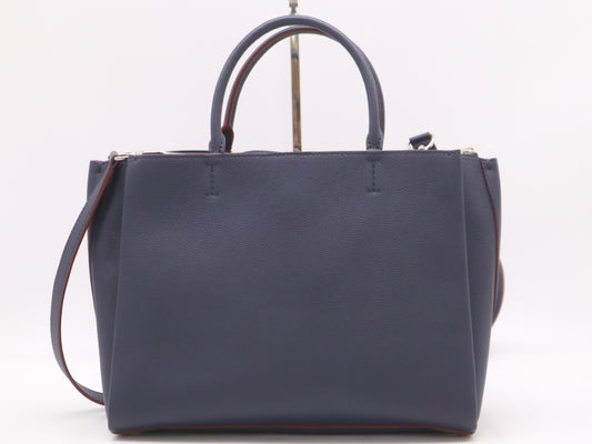 LOUIS VUITTON M54571 Leather Rock Meat Shoulder Bag in Marine Rouge Navy and Red with Shoulder Strap, RFID Verified