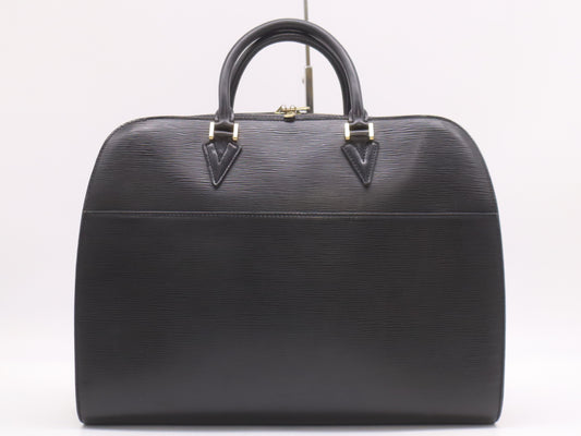 LOUIS VUITTON M54512 Epi Sorbonne Noir Handbag