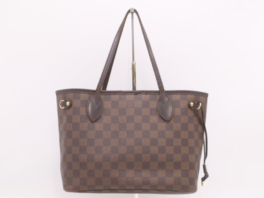 LOUIS VUITTON N51109 Damier Neverfull PM Old-Style Tote Bag