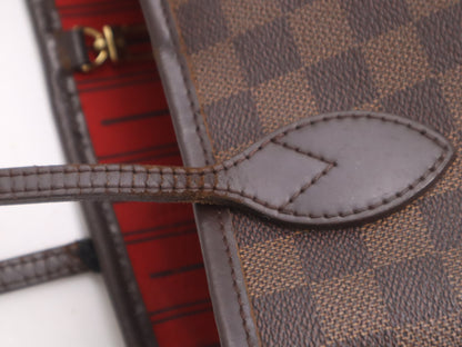 LOUIS VUITTON N51109 Damier Neverfull PM Old-Style Tote Bag