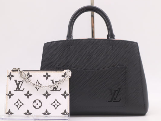 LOUIS VUITTON M59952 Epimarelle Tote BB Noir with Pouch, RFID Verified Handbag