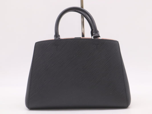 LOUIS VUITTON M59952 Epimarelle Tote BB Noir with Pouch, RFID Verified Handbag