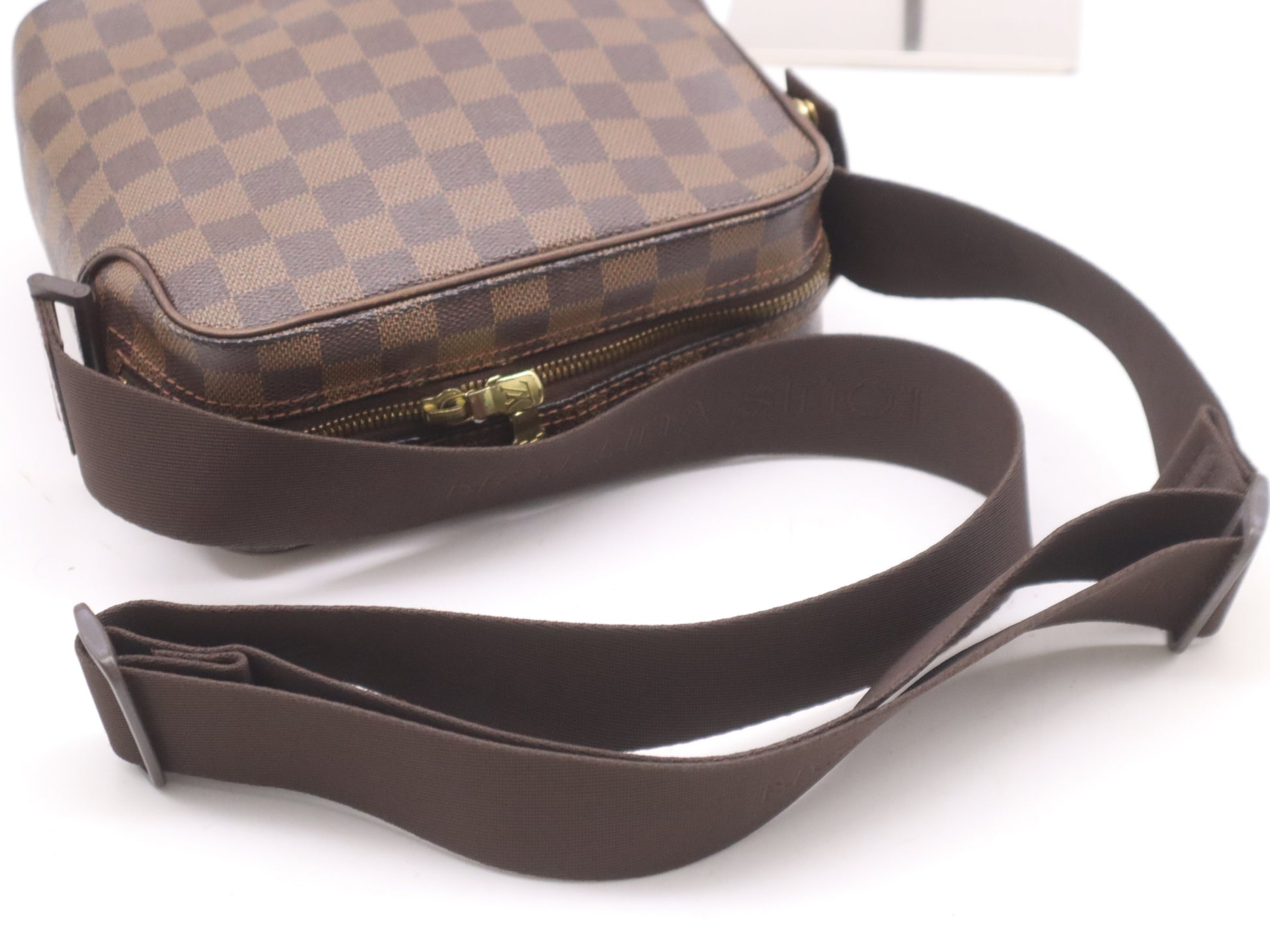 LOUIS VUITTON N41442 Damier Olaf PM Shoulder Bag