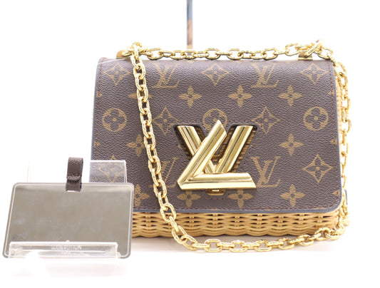 LOUIS VUITTON M44296 Monogram Twist PM Shoulder Bag with Mirror