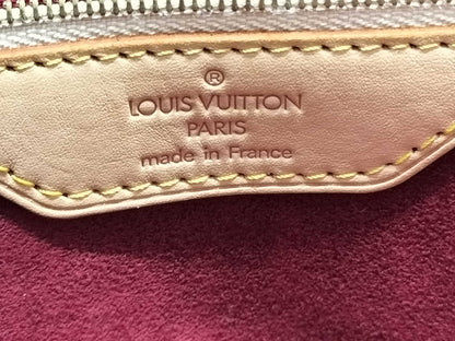 LOUIS VUITTON M40094 Multicolor Aurelia MM Blanc Tote Bag with Dust Bag