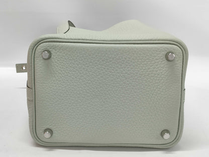 HERMES Picotin B Stamp Greeneve Bag Handbag