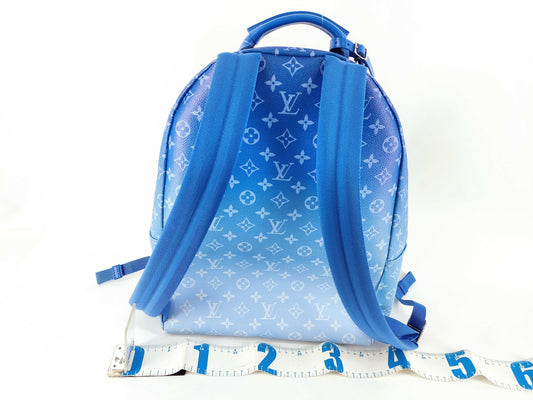 LOUIS VUITTON Monogram Bag LV Backpack M45441 Multi-Pocket Backpack Monogram Clouds Blue Bag Backpack
