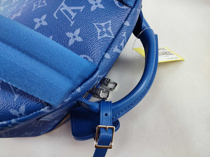 LOUIS VUITTON Monogram Bag LV Backpack M45441 Multi-Pocket Backpack Monogram Clouds Blue Bag Backpack
