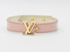 LOUIS VUITTON M8088 Bracelet LV Iconic 17 Leather Pink Current Model Bracelet/Bangle