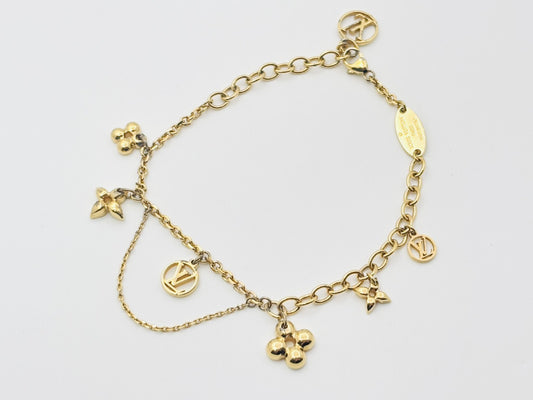 LOUIS VUITTON M64858 Blooming LV Circle Bracelet/Bangle
