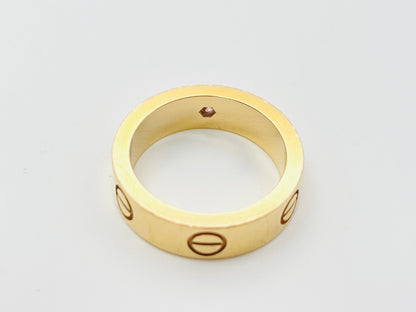 Cartier Love #53 1PS YG 750 9.4g Ring 