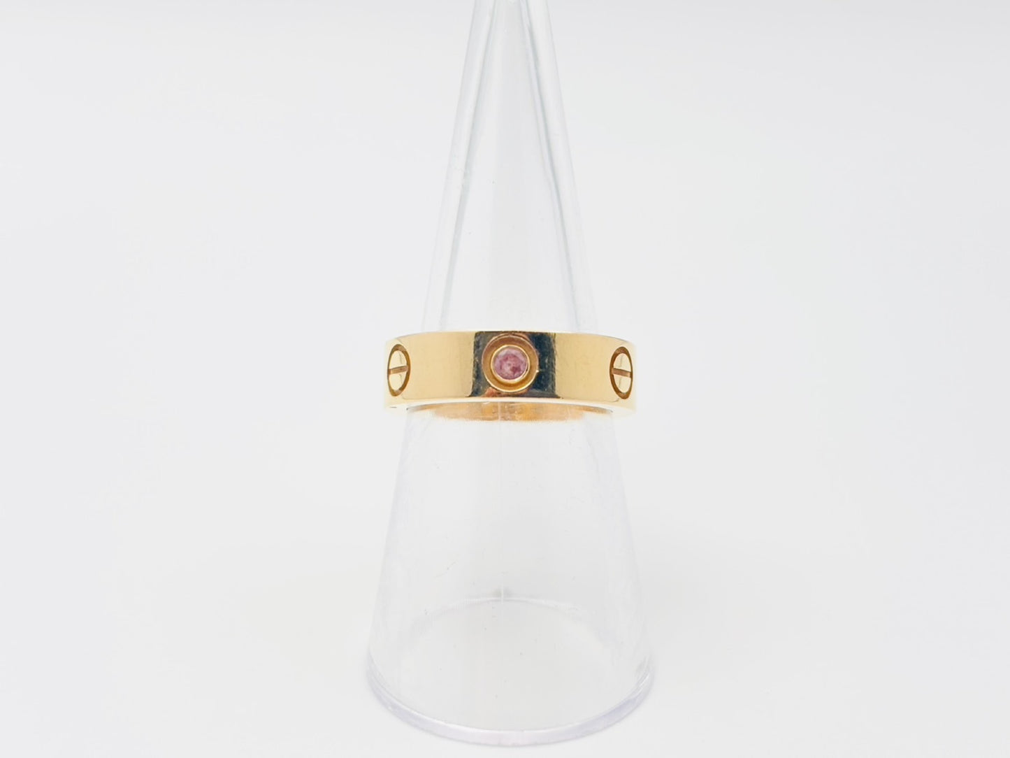 Cartier Love #53 1PS YG 750 9.4g Ring 