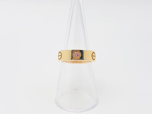 Cartier Love #53 1PS YG 750 9.4g Ring 