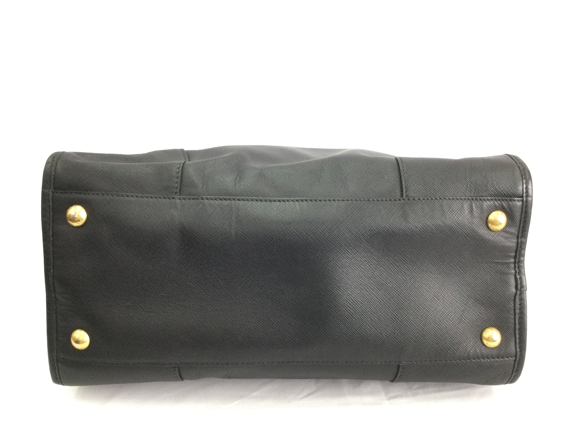 PRADA Saffiano Handbag with White Tag