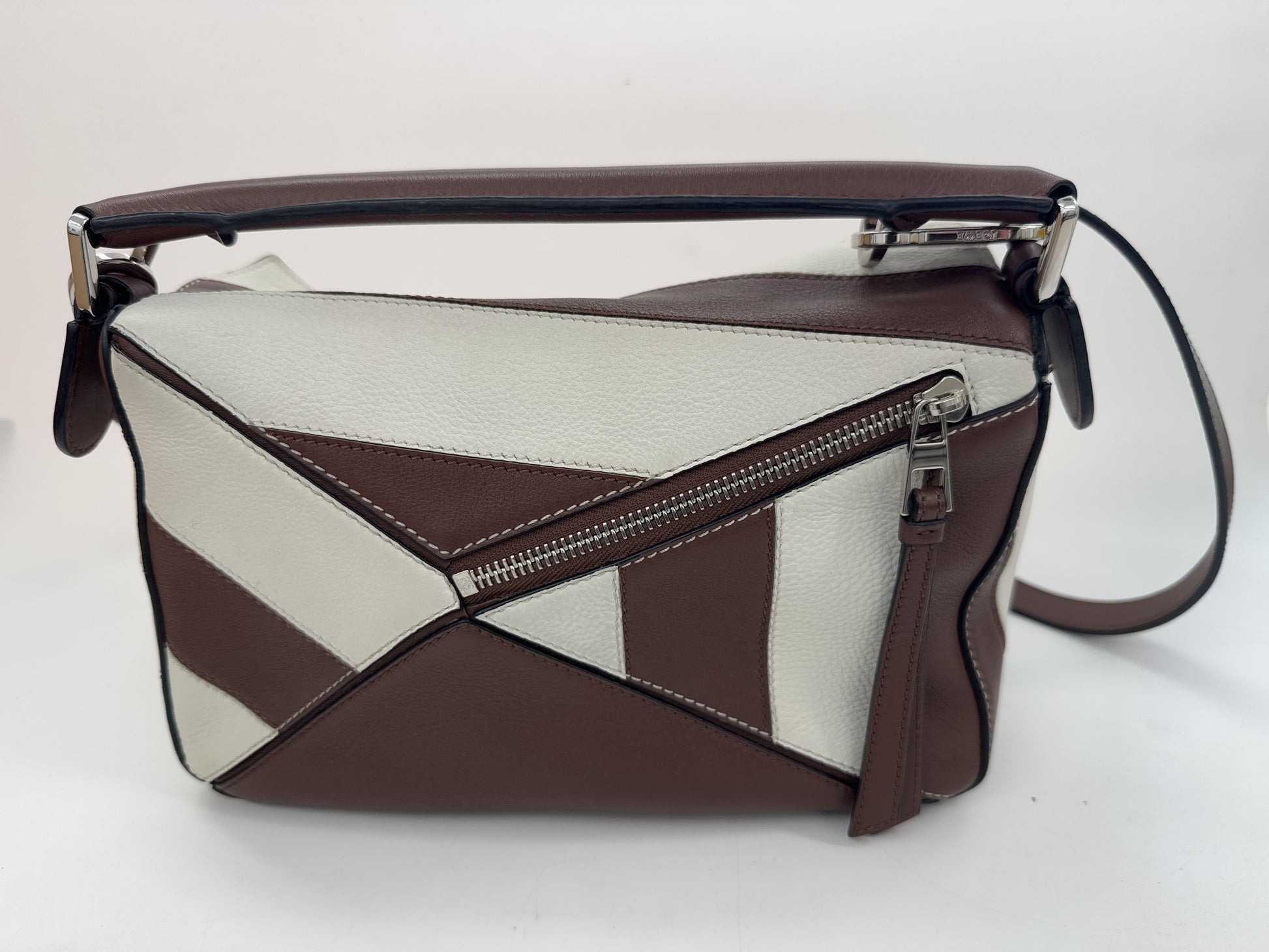 LOEWE Puzzle Bag Rugby Small Bag 2-Way Shoulder Bag