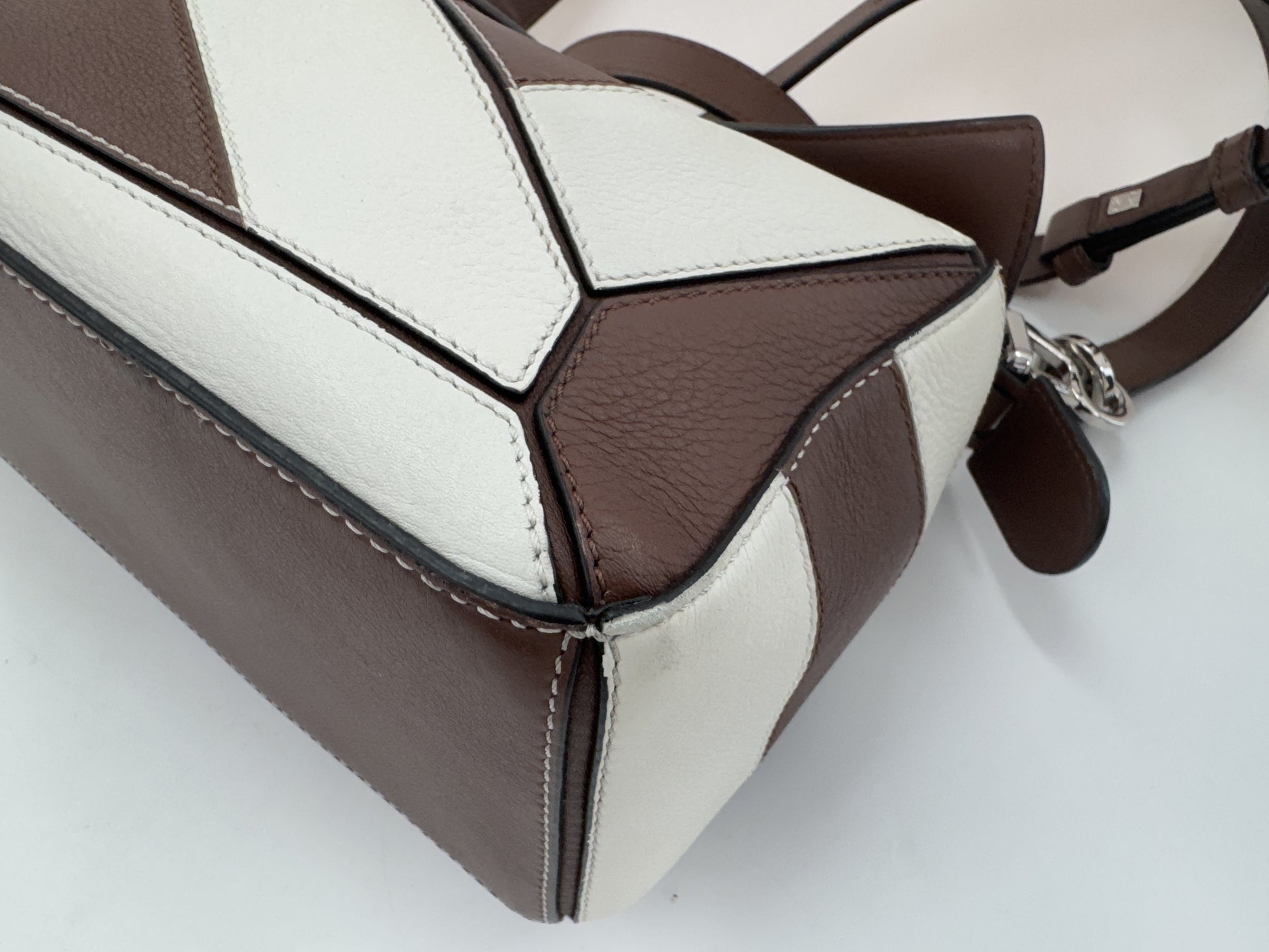 LOEWE Puzzle Bag Rugby Small Bag 2-Way Shoulder Bag