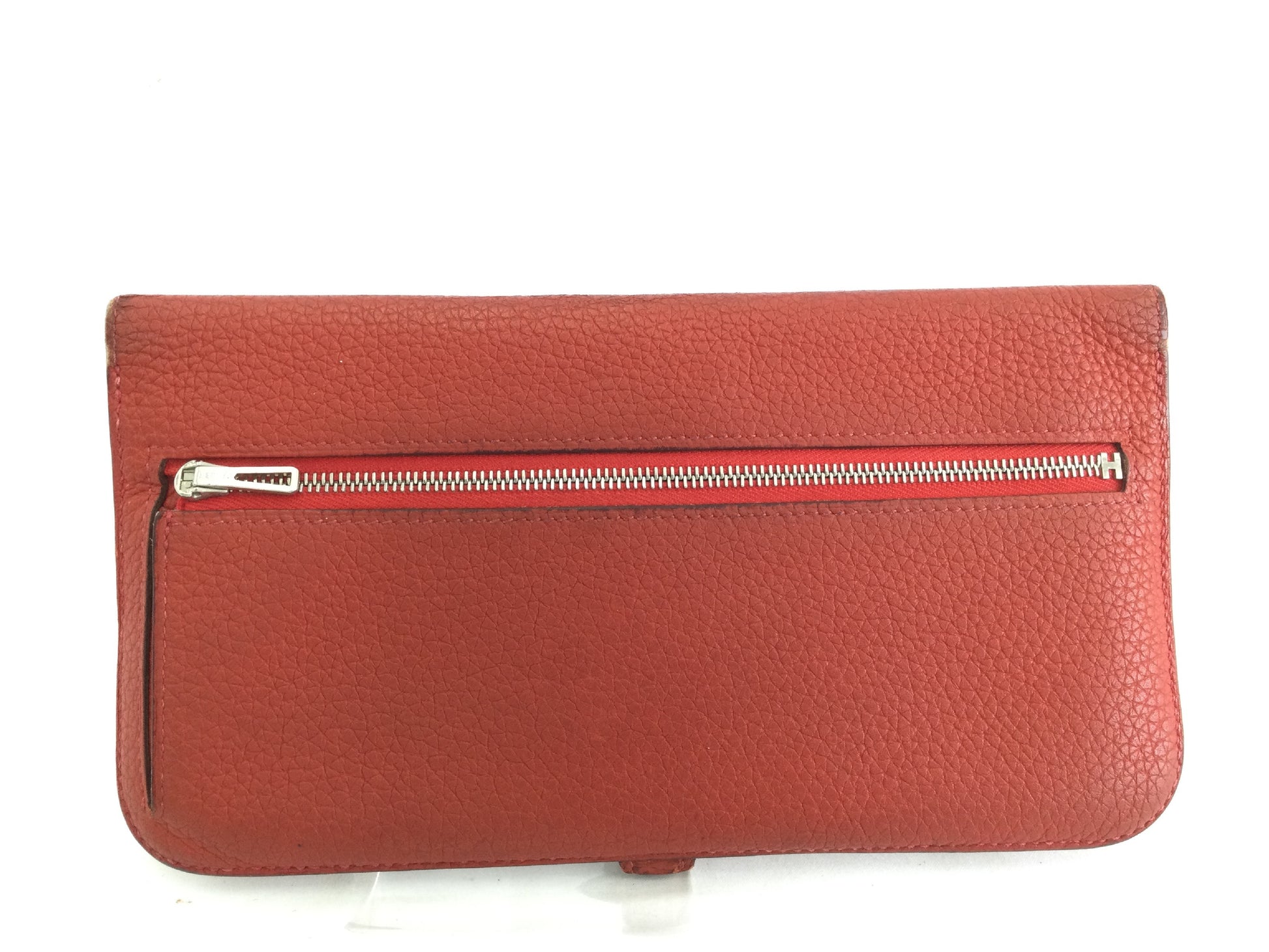HERMES Dogon Taurillon Clemence X Stamped Wallet