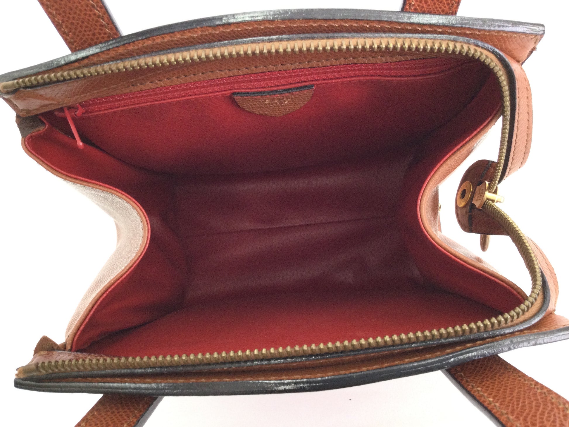 CELINE Brown Leather Handbag