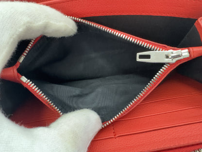 BALENCIAGA Leather Round Long Wallet
