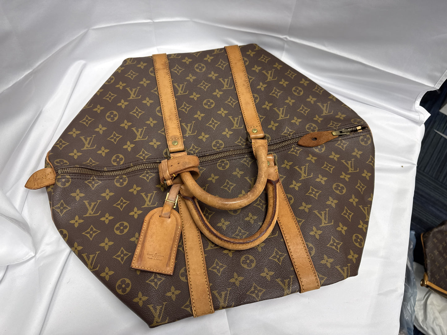 LOUIS VUITTON Keepall 50 Boston Bag