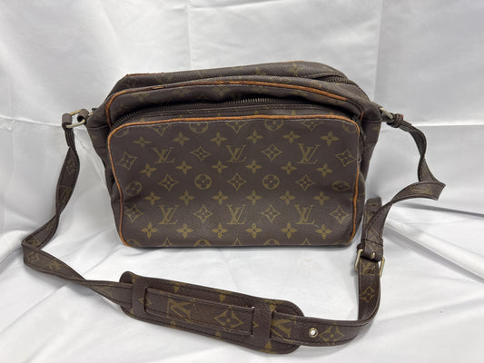 LOUIS VUITTON M45244 Monogram Old Style Nile Shoulder Bag