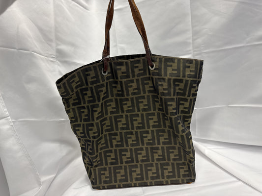 FENDI Zucca Tote Bag Handbag