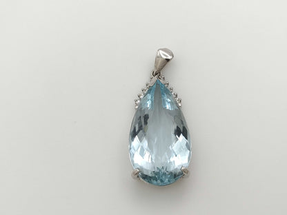 AQ 11.42ct D 0.14ct PM900 6.4g Pendant Top 
