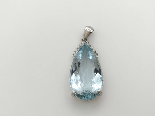 AQ 11.42ct D 0.14ct PM900 6.4g Pendant Top 