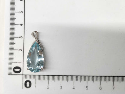 AQ 11.42ct D 0.14ct PM900 6.4g Pendant Top 