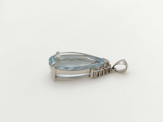 AQ 11.42ct D 0.14ct PM900 6.4g Pendant Top 