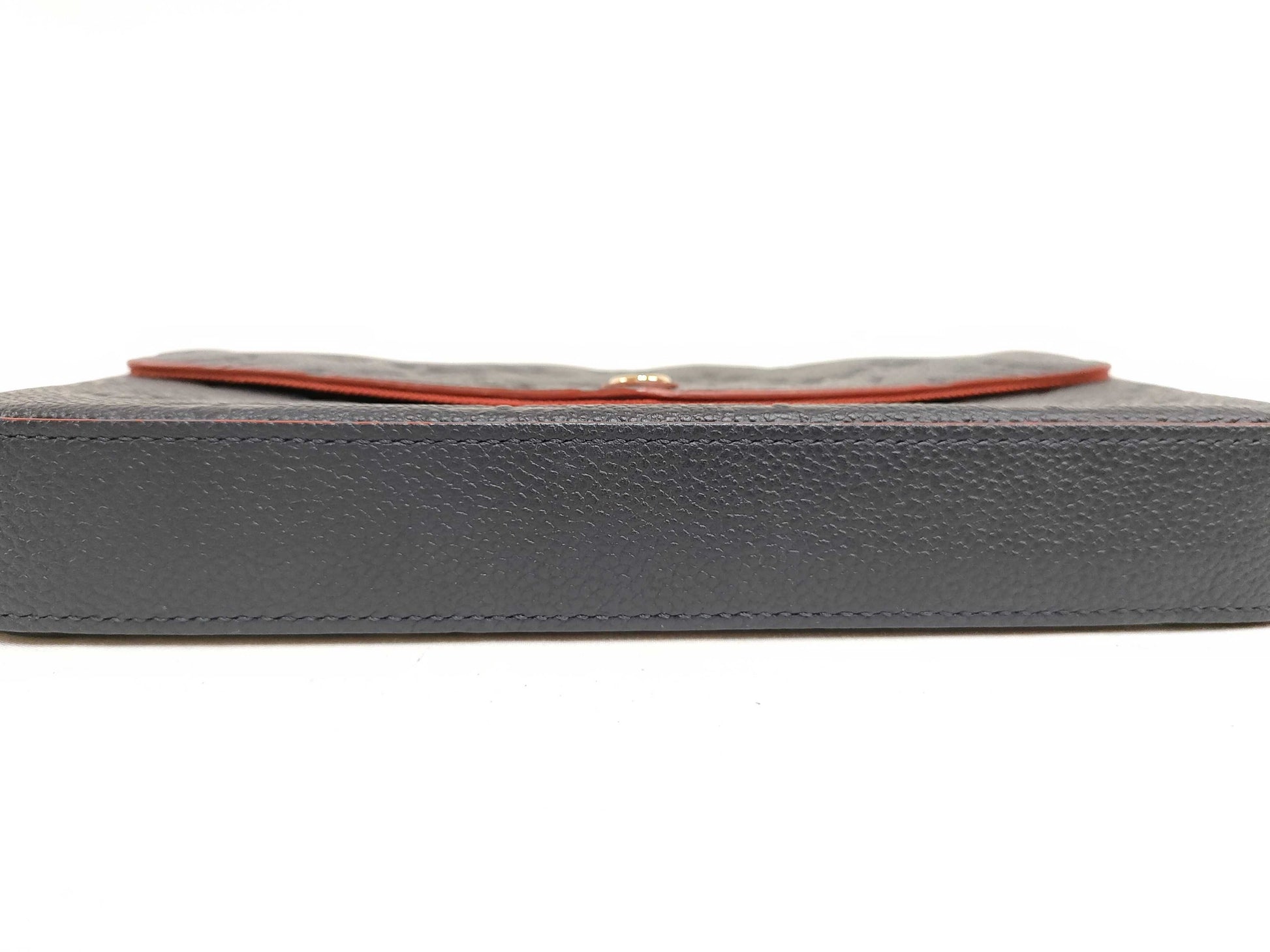 LOUIS VUITTON M64099 Monogram LOUIS VUITTON Pochette Felicie Navy Chain Wallet M64099 Shoulder Bag